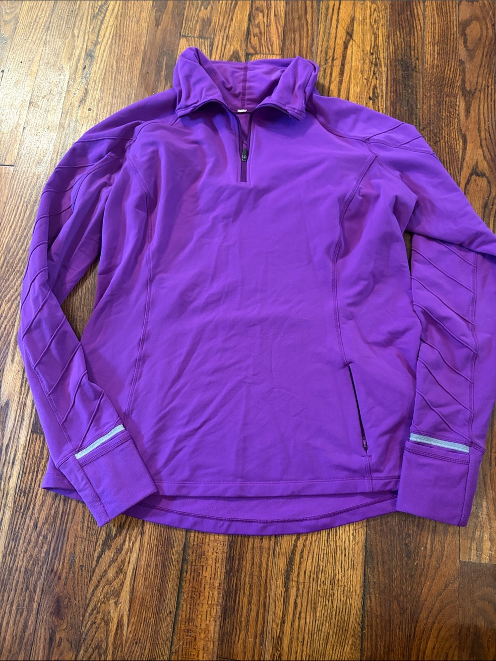🎉EUC! Lululemon athletica Purple Quarter-Zip Pullover!